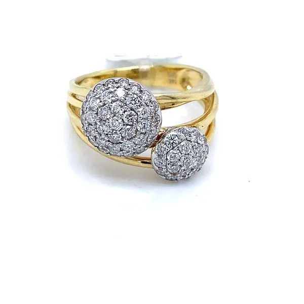 Diamond Fashion Rings in 14 Karat Yellow Gold 5.69 Grams Tzfasman Jewelers Brooklyn, NY