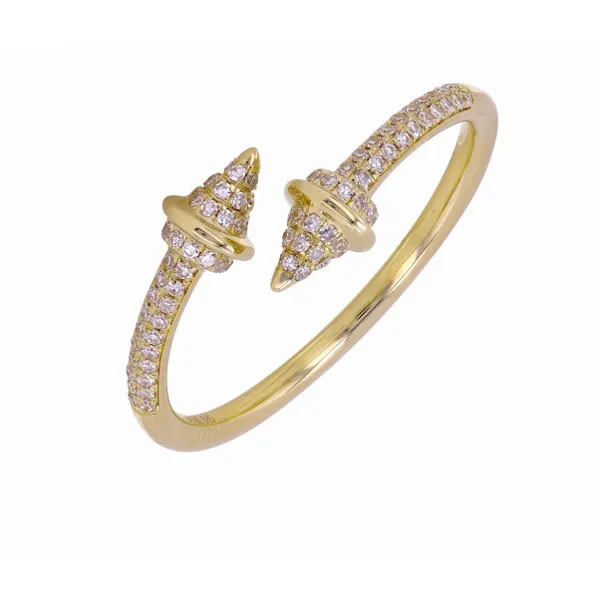 Diamond Fashion Rings in 14 Karat Yellow Gold 2.27 Grams Tzfasman Jewelers Brooklyn, NY