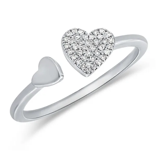 Diamond Fashion Rings in 14 Karat White Gold 1.84 Grams Tzfasman Jewelers Brooklyn, NY