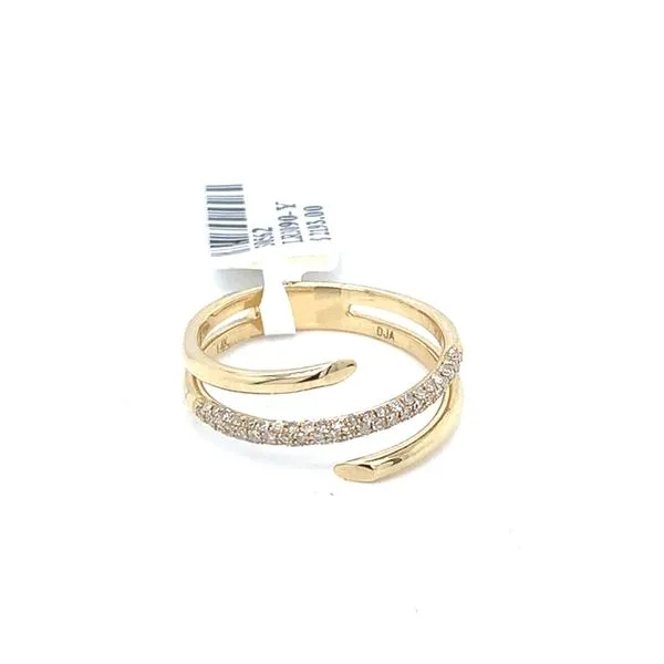 Diamond Fashion Rings in 14 Karat Yellow Gold 3.10 Grams Tzfasman Jewelers Brooklyn, NY