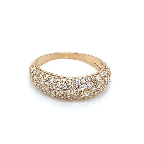 Diamond Fashion Rings in 14 Karat Yellow Gold Tzfasman Jewelers Brooklyn, NY