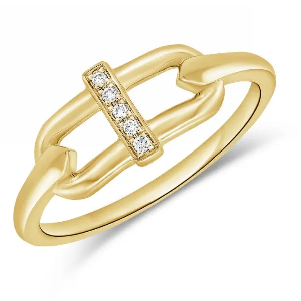Diamond Fashion Rings in 14 Karat Yellow Gold 2.31 Grams Tzfasman Jewelers Brooklyn, NY