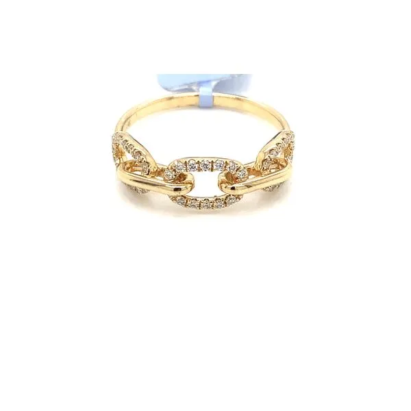 Diamond Fashion Rings in 14 Karat Yellow Gold 2.11 Grams Tzfasman Jewelers Brooklyn, NY