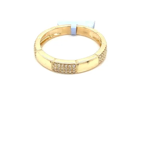 Diamond Fashion Rings in 14 Karat Yellow Gold 2.18 Grams Tzfasman Jewelers Brooklyn, NY
