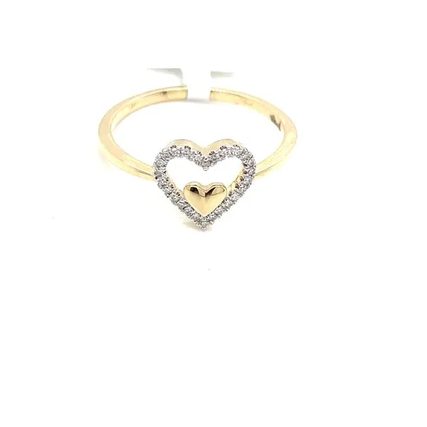 Diamond Fashion Rings in 14 Karat Yellow Gold 1.55 Grams Tzfasman Jewelers Brooklyn, NY
