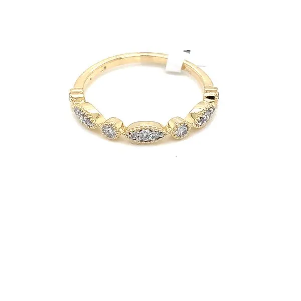 Diamond Fashion Rings in 14 Karat Yellow Gold 2.05 Grams Tzfasman Jewelers Brooklyn, NY