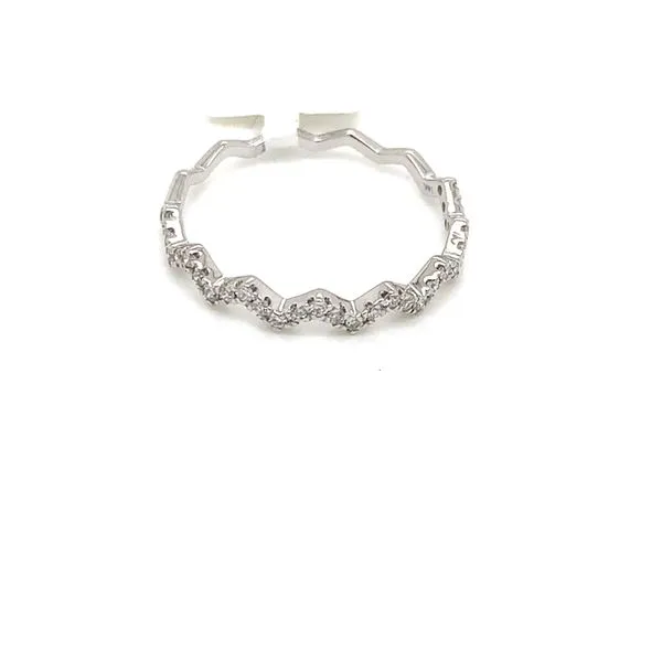 Diamond Fashion Rings in 14 Karat White Gold 1.05 Grams Tzfasman Jewelers Brooklyn, NY