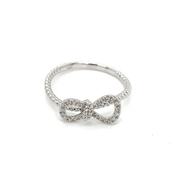 Diamond Fashion Rings in 14 Karat White Gold 1.99 Grams Tzfasman Jewelers Brooklyn, NY