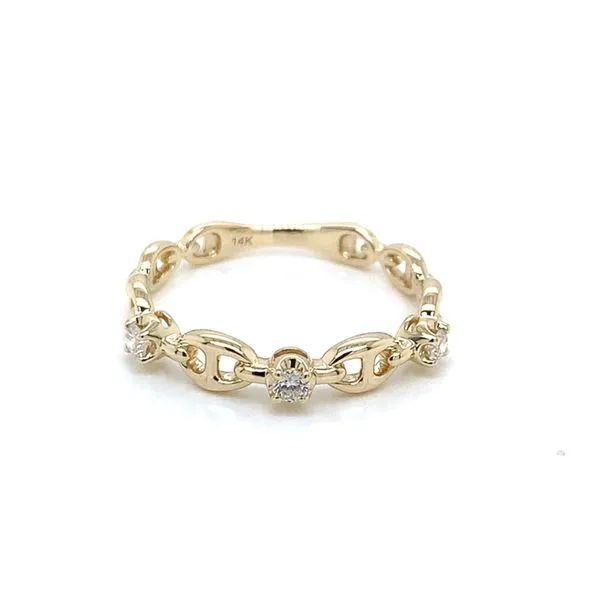 Diamond Fashion Rings in 14 Karat Yellow Gold 1.78 Grams Tzfasman Jewelers Brooklyn, NY