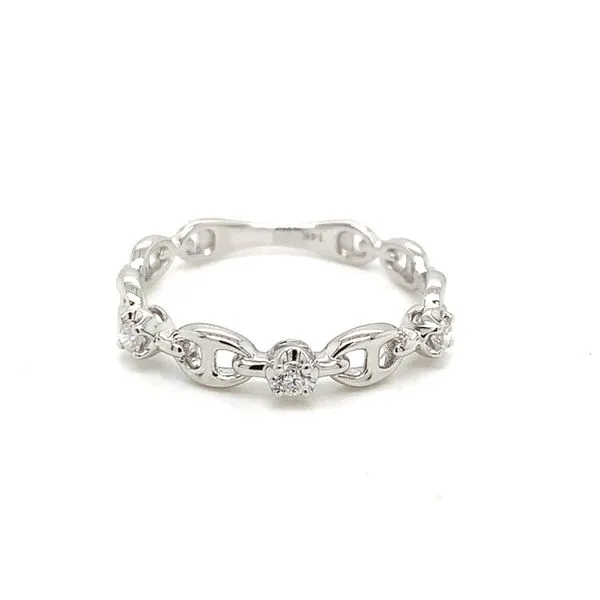 Diamond Fashion Rings in 14 Karat White Gold 1.82 Grams Tzfasman Jewelers Brooklyn, NY