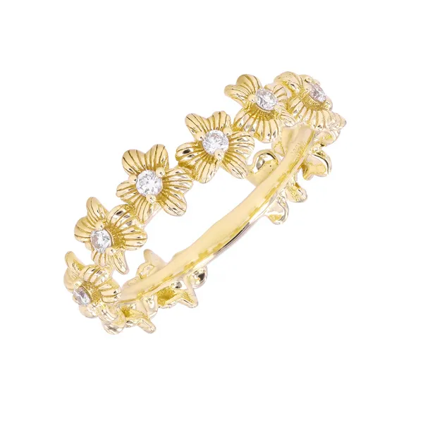 Diamond Fashion Rings in 14 Karat Yellow Gold 2.62 Grams Tzfasman Jewelers Brooklyn, NY