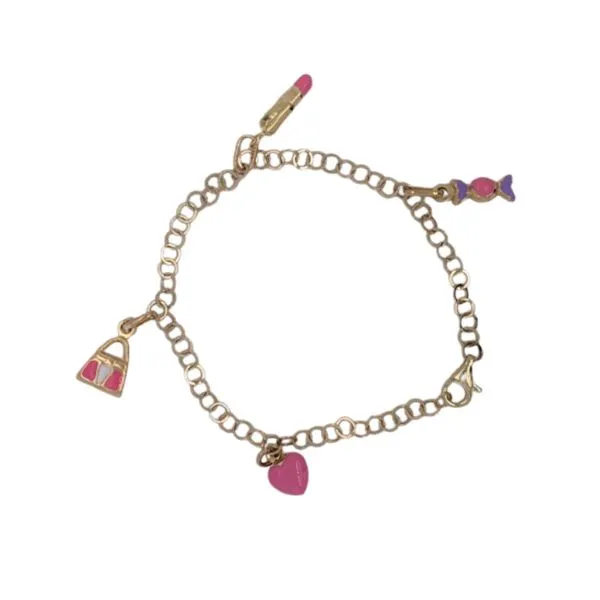 Kids Bracelets in 14 Karat Yellow Gold 2.7 Grams similar item image