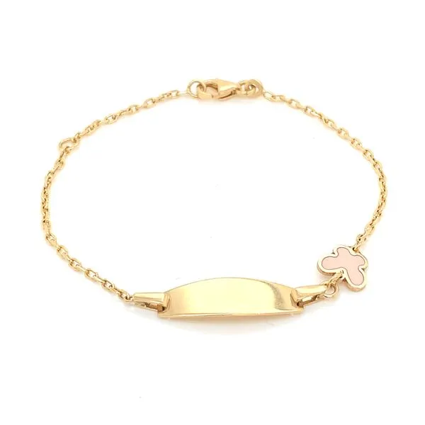 Kids Bracelets in 14 Karat Yellow Gold 1.7 Grams Tzfasman Jewelers Brooklyn, NY