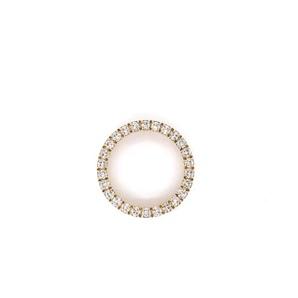 Diamond Pendants in 14 Karat Yellow Gold