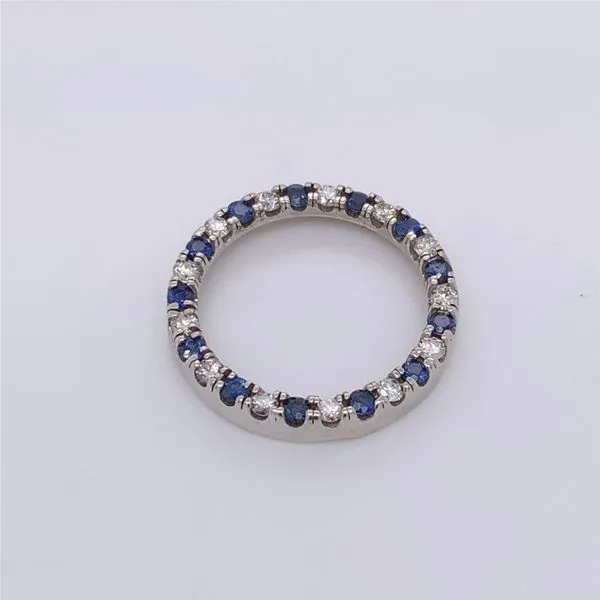 Diamond Pendants in 14 Karat White Gold