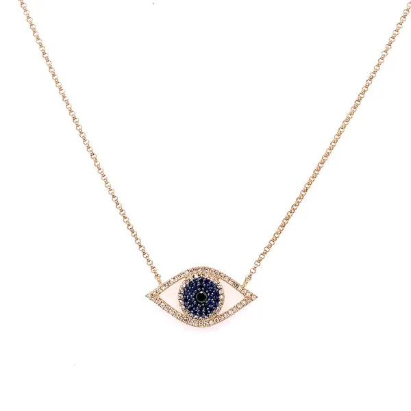 Diamond Necklace in 14 Karat Yellow Gold similar item image