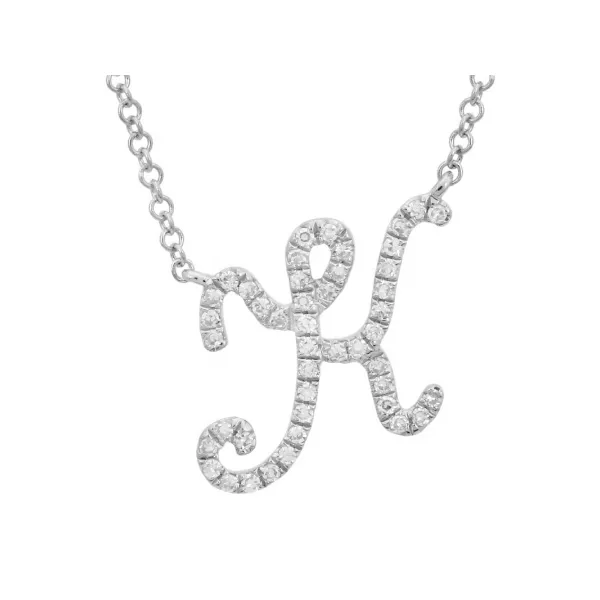 Diamond Necklace in 14 Karat White Gold 2.18 Grams Tzfasman Jewelers Brooklyn, NY