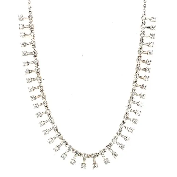 Diamond Necklace Tzfasman Jewelers Brooklyn, NY