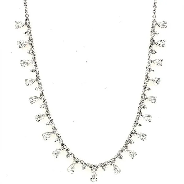 Diamond Necklace Tzfasman Jewelers Brooklyn, NY
