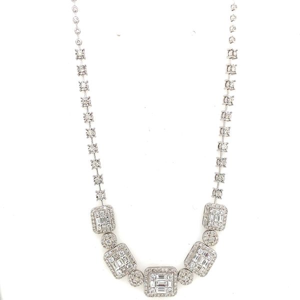 Diamond Necklace Tzfasman Jewelers Brooklyn, NY