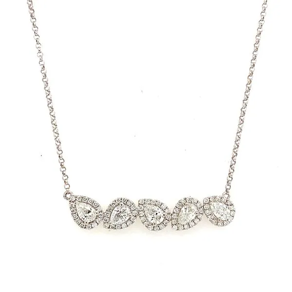 Diamond Necklace Tzfasman Jewelers Brooklyn, NY