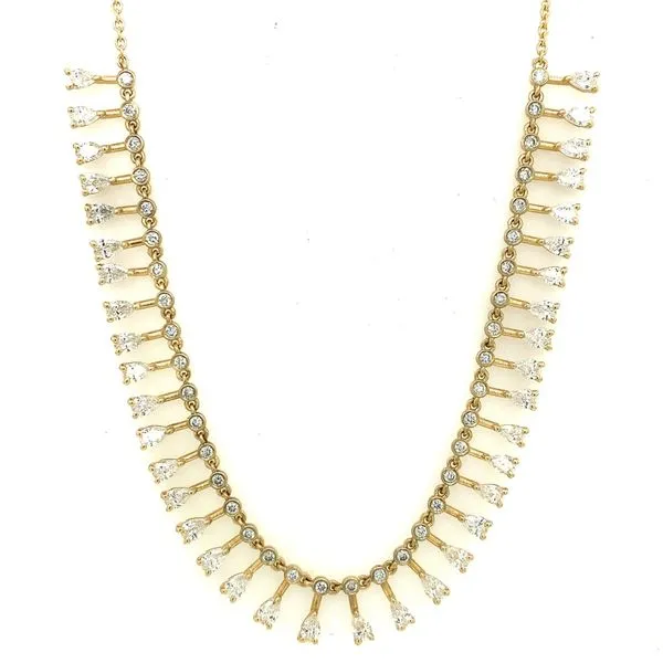 Diamond Necklace Tzfasman Jewelers Brooklyn, NY