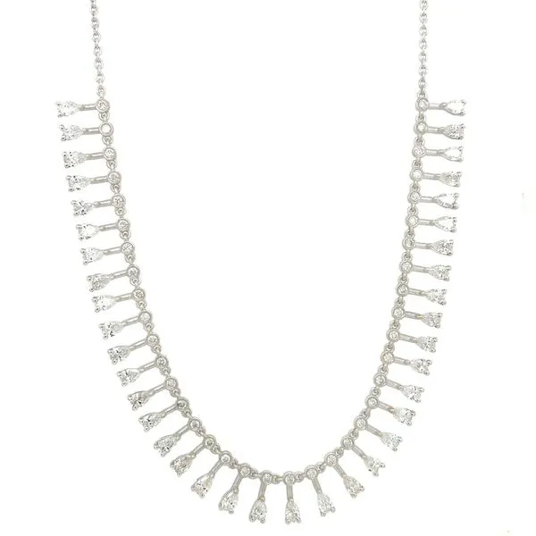 Diamond Necklace Tzfasman Jewelers Brooklyn, NY