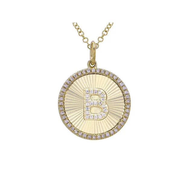Diamond Necklace in 14 Karat Yellow Gold 3.65 Grams Tzfasman Jewelers Brooklyn, NY