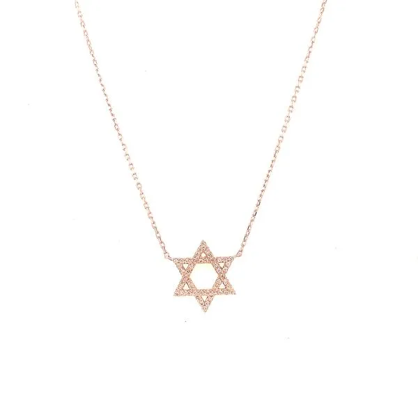 Diamond Necklace in 14 Karat White Gold Tzfasman Jewelers Brooklyn, NY