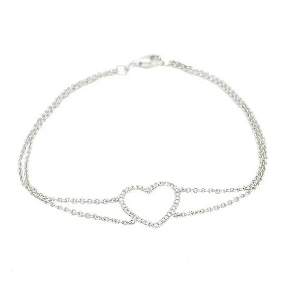 Diamond Bracelets in 14 Karat White Gold Tzfasman Jewelers Brooklyn, NY