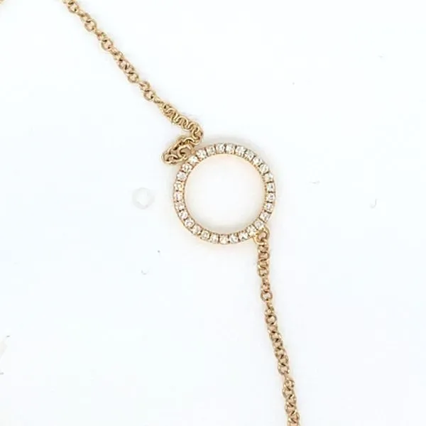 Diamond Bracelets in 14 Karat Yellow Gold Tzfasman Jewelers Brooklyn, NY