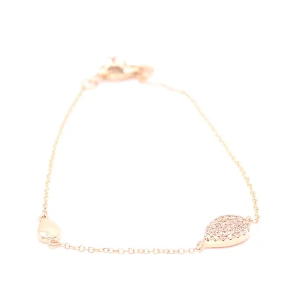 Diamond Bracelets in 14 Karat Rose Gold Tzfasman Jewelers Brooklyn, NY