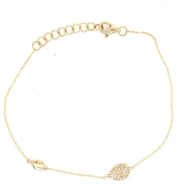 Diamond Bracelets in 14 Karat Yellow Gold Tzfasman Jewelers Brooklyn, NY