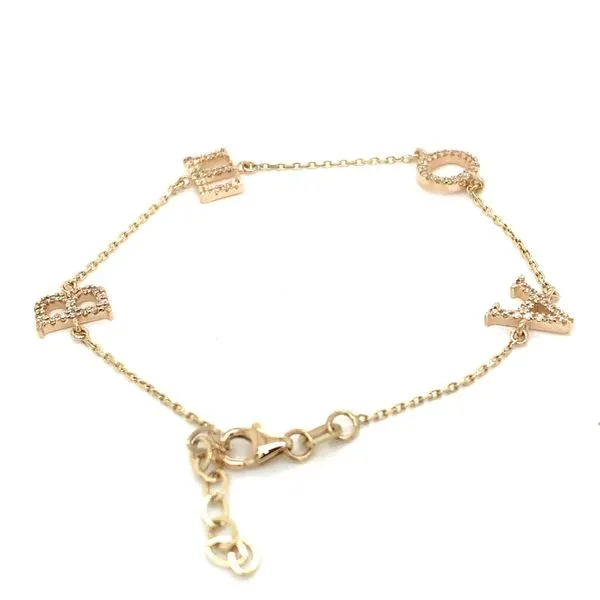Diamond Bracelets in 14 Karat Yellow Gold Tzfasman Jewelers Brooklyn, NY