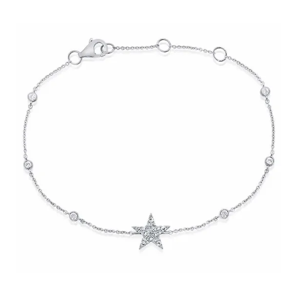 Diamond Bracelets in 14 Karat White Gold Tzfasman Jewelers Brooklyn, NY