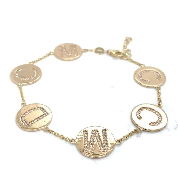 Diamond Bracelets in 14 Karat Yellow Gold Tzfasman Jewelers Brooklyn, NY