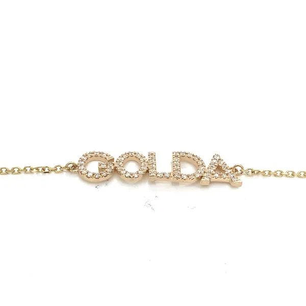 Diamond Bracelets in 14 Karat Yellow Gold Tzfasman Jewelers Brooklyn, NY