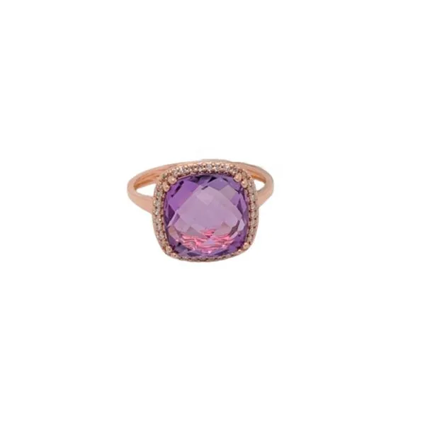 Colored Stone Ring in 14 Karat Rose Gold similar item image