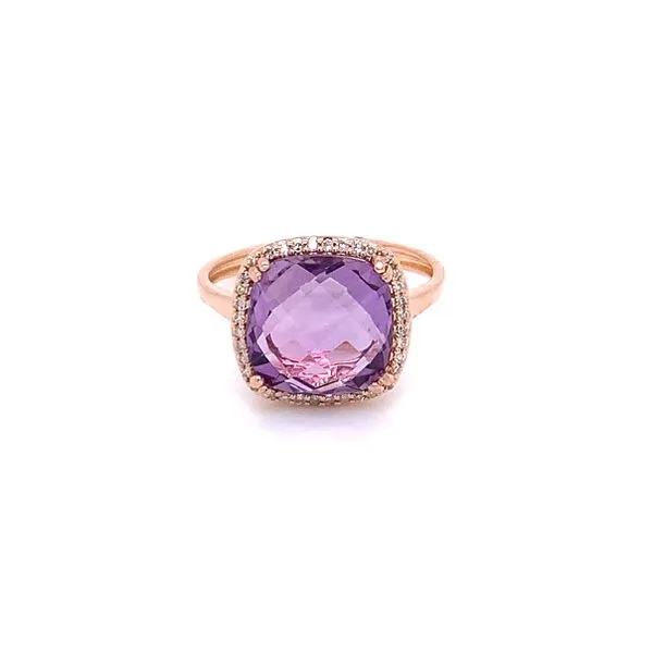 Colored Stone Ring in 14 Karat Rose Gold similar item image