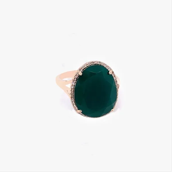 Colored Stone Ring in 14 Karat Rose Gold similar item image