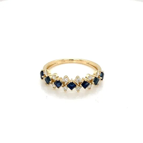 Colored Stone Ring in 14 Karat Yellow Gold Tzfasman Jewelers Brooklyn, NY