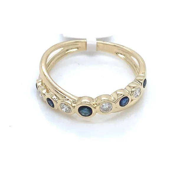 Colored Stone Ring in 14 Karat Yellow Gold 2.55 Grams Tzfasman Jewelers Brooklyn, NY