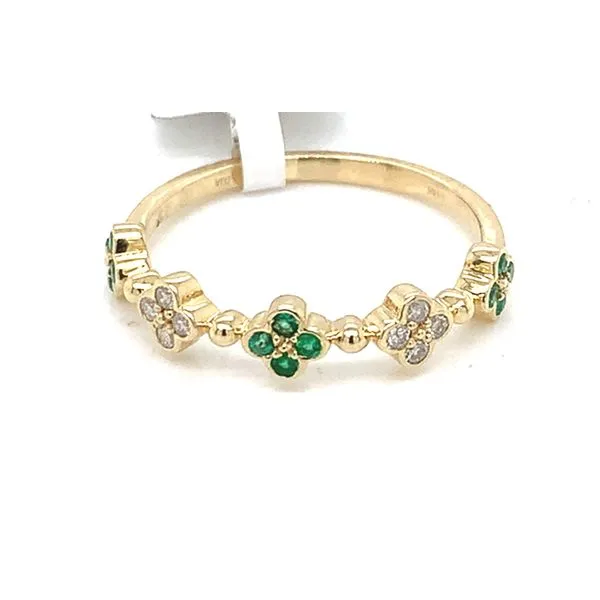 Colored Stone Ring in 14 Karat Yellow Gold 1.75 Grams Tzfasman Jewelers Brooklyn, NY