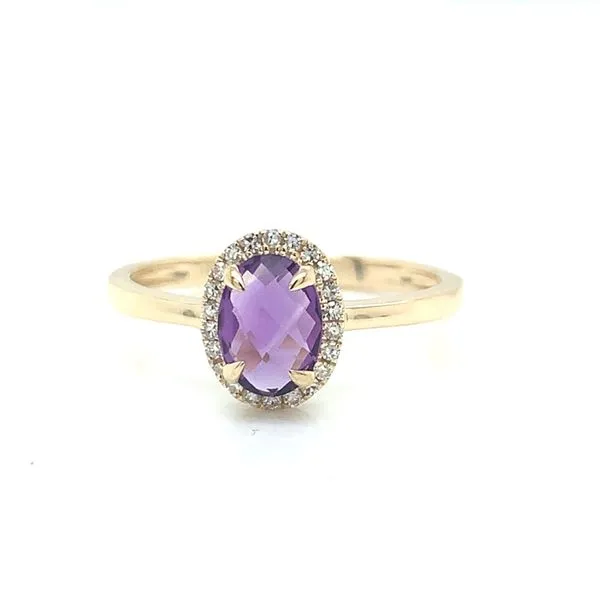 Colored Stone Ring in 14 Karat Yellow Gold 1.47 Grams Tzfasman Jewelers Brooklyn, NY