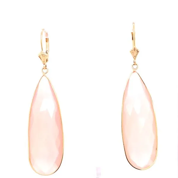 Colored Stone Earrings in 14 Karat Yellow Gold similar item image
