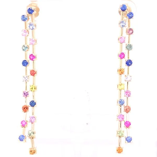 Colored Stone Earrings similar item image