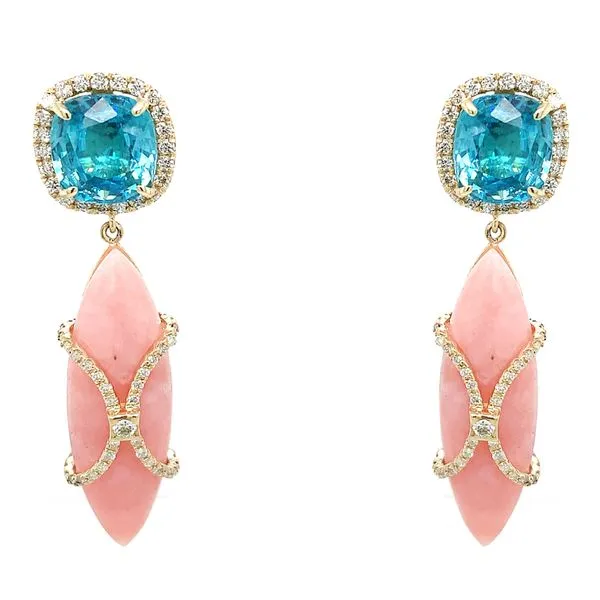 Colored Stone Earrings Tzfasman Jewelers Brooklyn, NY