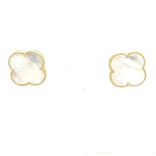 Colored Stone Earrings in 14 Karat Yellow Gold Tzfasman Jewelers Brooklyn, NY