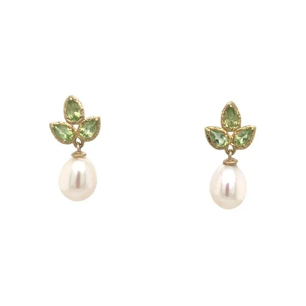 Colored Stone Earrings in 14 Karat Yellow Gold 2.00 Grams Tzfasman Jewelers Brooklyn, NY