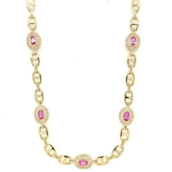 Colored Stone Necklace Tzfasman Jewelers Brooklyn, NY